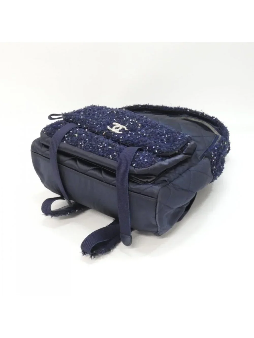 Chanel Backpack Navy - Picture 3 of 9